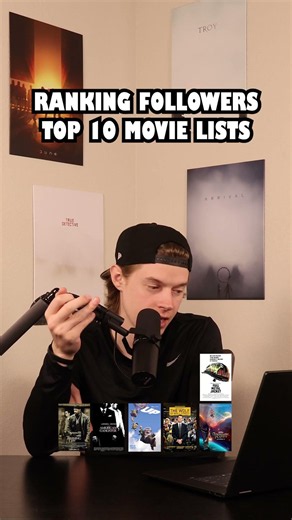 Ranking Followers Top 10 Movie Lists