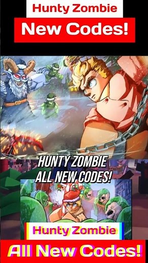 New Hunty Zombie Codes - All New Codes For Hunty Zombie Roblox 2025