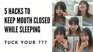 2.8K views · 109 reactions | 5 hacks/tips to keep mouth closed while sleeping | How to stop mouth breathing while sleeping. #FaceYoga #FacialYoga #KokoFaceYoga | Koko Face Yoga | Facebook