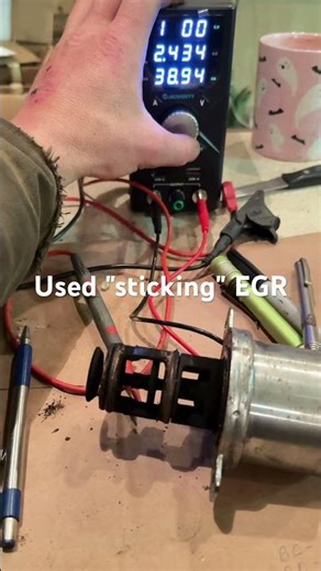 Ford 6.0 Powerstroke EGR bench test