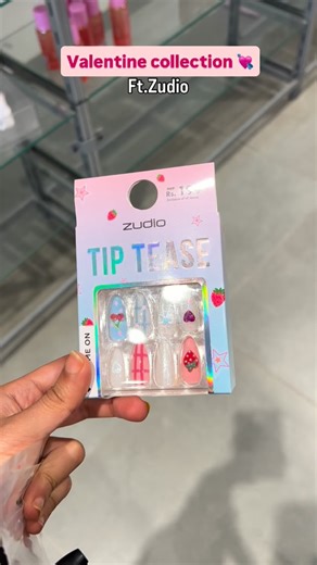 Hansika 🦢 on Instagram: "Stay tuned for part 2 !🌸 [ Zudio , Zudio latest collection , valentine collection , Zudio haul , Zudio valentine finds , lipsticks , lip gloss ] #zudio #zudiohaul #zudiofinds #zudiofashion #shopping"