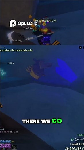 Oracle Fish Discovery Catch the Glow in Ethereal Abyss! #roblox #fisch #shorts