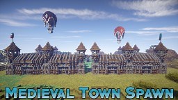 Medieval Town Spawn [1.7 - 1.14] Minecraft Map
