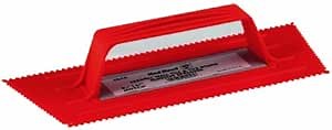 Red Devil 2048 3/32" V-Notch Plastic Vinyl Flooring Tile Trowel