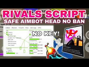 [New]🔥RIVALS Script Pastebin **NO KEY** Undetected OP Aimbot Head's + HITBOX ESP Latest✨