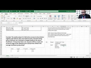 Example on Multifactor Productivity