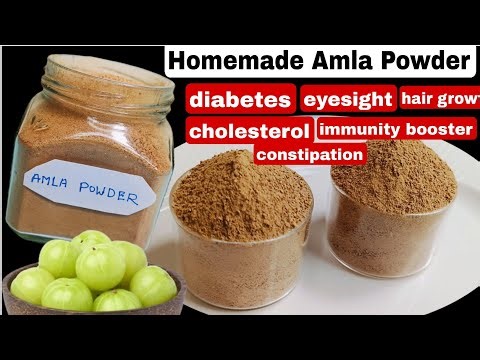 amla powder | amla powder recipe | how to make amla powder at home /homemade amla powder/amla recipe
