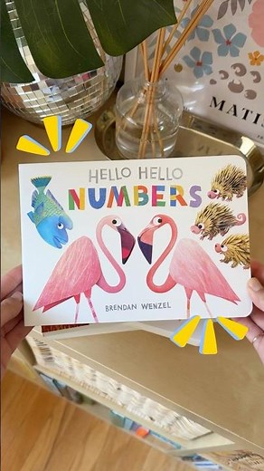 Say HELLO to learning fun!🌟#HelloHelloNumbers #BoardBooks #Illustrations #ChronicleKidsBooks