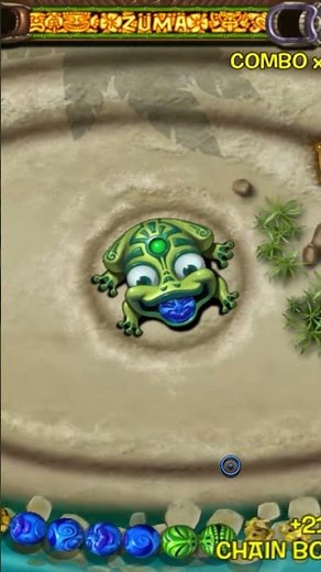 Zuma's Revenge - Level Aced - Vintage Games - GOG #azonegaming #zumasrevenge #gamingshorts