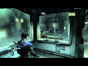 Batman Arkham City predator challenge map- black mask (nightwing)