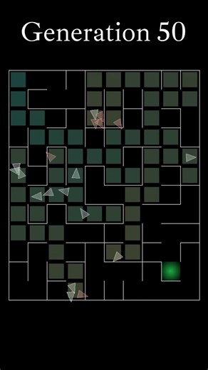 AI Learns to Navigate Maze