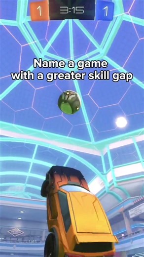 Rocket League over every other game #rocketleague #rl #skillgap #fyp #gaming