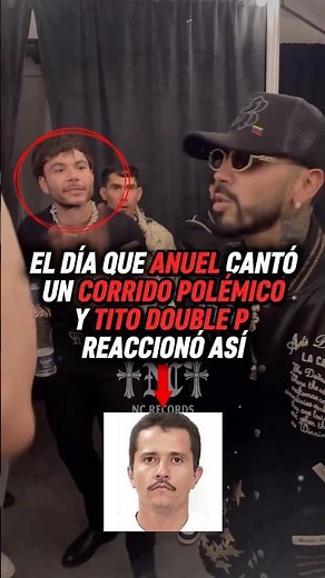 THE DAY ANUEL Sang a Controversial Corrido and TITO DOBLE P Reacted Like This 😳 #anuelaa #titodou...