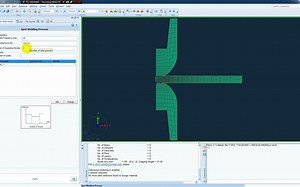 Sysweld Visual Weld Spot Weld interface and Analysis