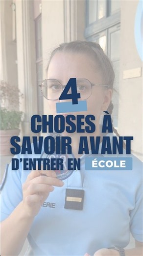 🔵⚪️🔴 [ 4 CHOSES À SAVOIR AVANT D'ENTRER EN ÉCOLE ]