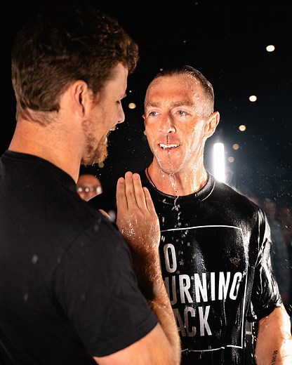 Nick Bare on Instagram: "“Repent and be baptized, every one of you, in the name of Jesus Christ for the forgiveness of your sins. And you receive the gift of the Holy Spirit.” - Acts 2:38 Today, Stef and I were baptized, committing our lives to Jesus Christ, our Lord and Savior."