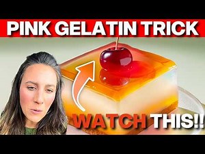 GELATIN TRICK EXPLAINED – From Simple Ingredients to VIRAL JELLO DIET – Bariatric Gelatin Recipe
