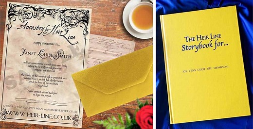 Family History Gifts & Unique Family History Presentation | Heir Line Ltd