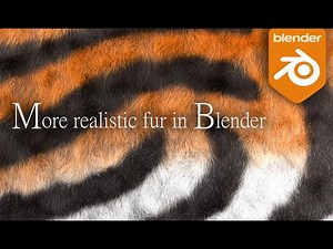 Blender fur - Bring up realism in shading