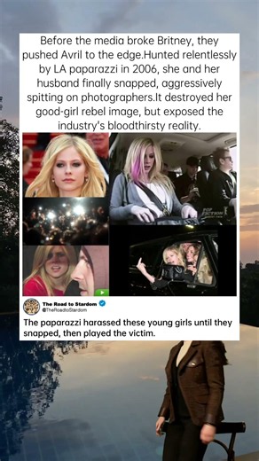 When Avril Lavigne Finally Snapped 📸💦 #AvrilLavigne #ToxicMedia #Y2KPopCulture #paparazzi