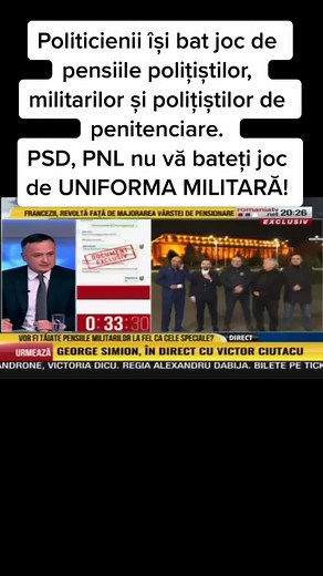 Politicienii și Pensiile Polițiștilor: O Luptă Acută