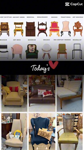 🪑 Let’s talk chairs — through the decades. From #AncientGreece to #Rococo, #ArtNouveau, and #ArtDeco, chair design has always reflected how we live, gather, and express style. Then come the styles we reach for every day: ✨ #Bauhaus simplicity ✨ #Bohemian comfort and texture ✨ Organic forms inspired by nature ✨ #MidCenturyModern silhouettes that balance form and function ✨ #Minimalist designs that let space and light do the talking There’s no single right chair — just the one that fits your life