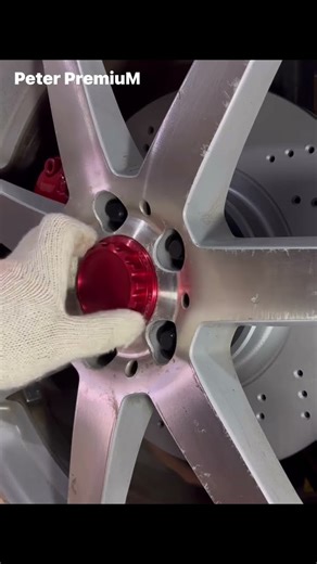 Peter PremiuM Wheel center caps - center lock style ล้อ ออกแบบมาเพื่อ ล้อ AMG และMercedes-Benz