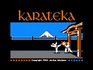 Karateka - full playthrough - Apple II - Jordan Mechner / Broderbund, 1984 | karate game longplay