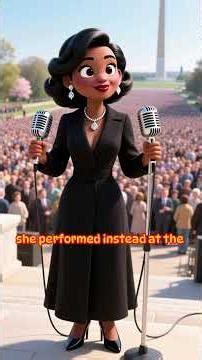 Marian Anderson at the Lincoln Memorial #history #africanamericanculture #africanamericanhistory