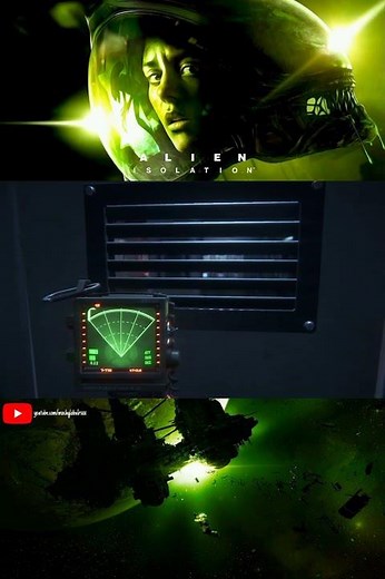 ALIEN ISOLATION: LOCKER ALIEN DEATH | #alienisolation #amandaripley #aliengames #shorts