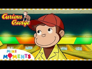 George the Bowler! | Curious George | Mini Moments