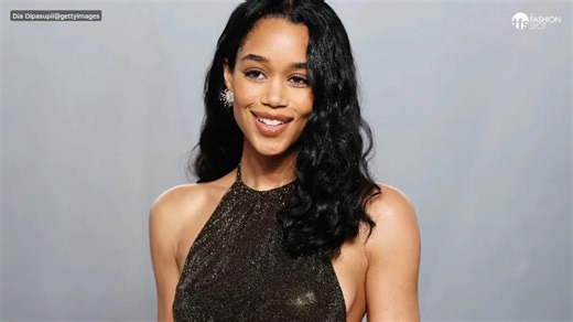 Laura Harrier’s Daring High Slit Cutout Dress Is a Gucci by Tom Ford