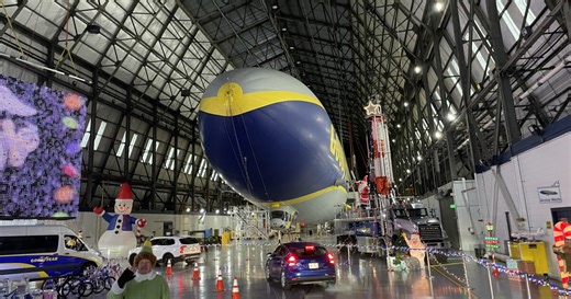 Here's your chance to see the Goodyear Blimp up close this weekend