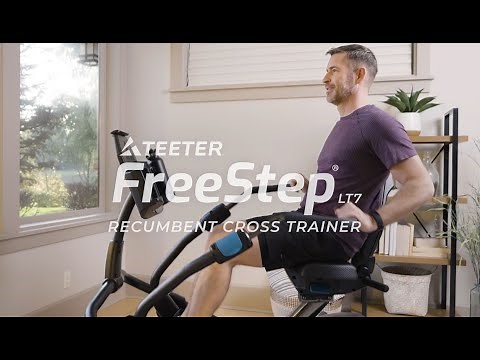 Introducing Teeter FreeStep LT7 Recumbent Cross Trainer
