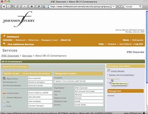 JFBC Shiftboard - Joining a New Service