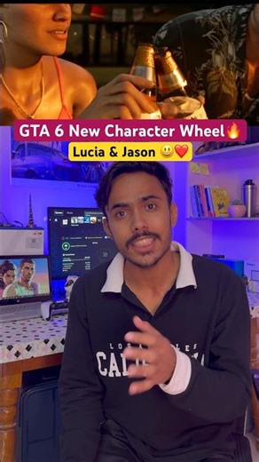 GTA 6 New Character Wheel 🔥 Lucia and Jason