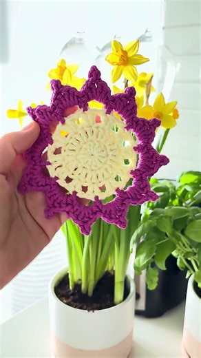 3 Spring Crochet Coaster Ideas 🌸