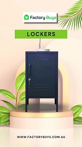1.1K views | These lockers are spacious enough to hold your belongings without cluttering!  #lockers #cabinets #officefurniture #brisbanelockers #factorybuysaus | Factory Buys | Facebook