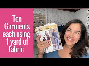 Ten Garments each using one yard of fabric