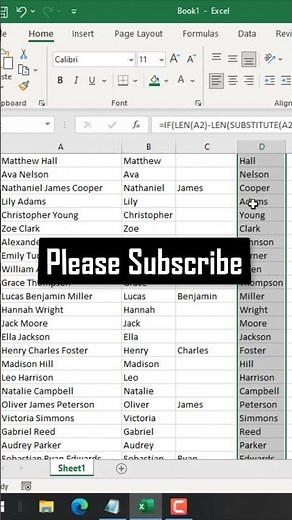 3 Amazing Formulas to Solve Name Problems in Excel