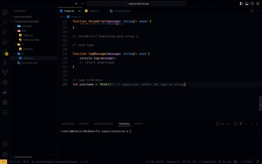17.Type Inference & Type Assertions