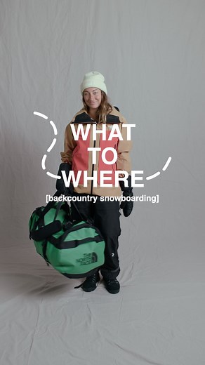 The North Face | When @bigairmare goes backcountry snowboarding, packing Summit Series gear is a no-brainer. Here are a few of her essentials: ➡️ Her... | Instagram