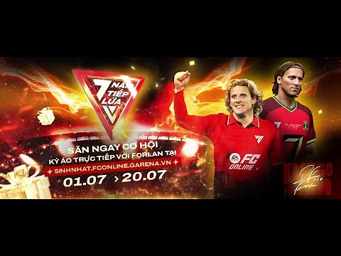 [Chính Thức] Huyền Thoại Bóng Đá Diego Forlan Sẽ Có Mặt Tại Offline Sinh Nhật 7 Tuổi Của FC Online