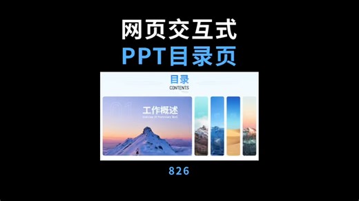 网页交互式ppt制作效果