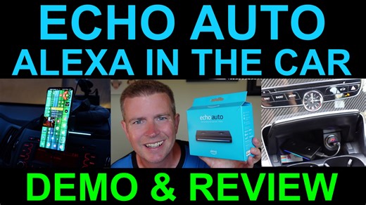 Watch Echo Auto Demo and Review Alexa in Your Car on Amazon Live