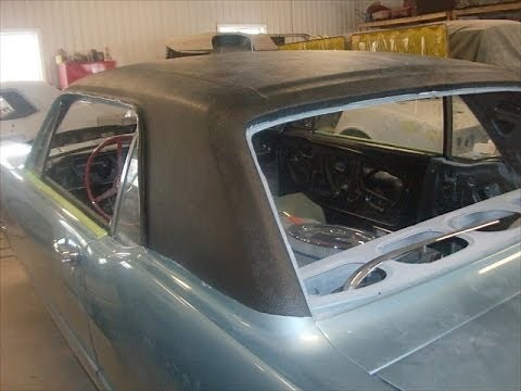 Install Vinyl Top Ford Mustang, By lastchanceautorestore.com
