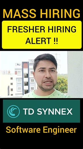 Software Engineer Freshers Hiring Alert | Apply Link in Description