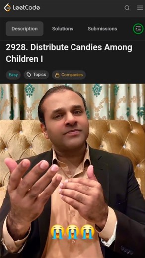 Abbas Kazmi on Instagram: "Guaranteed offer... #leetcode #computerscience #funny #coding #softwareengineer"