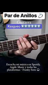 66K views · 1.3K reactions | Par de anillos tutorial de guitarra demostración de acordes | Franky Soto | Facebook