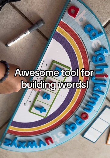 LOVE THIS PRODUCT!! Excellent tool for some hands on learning! @Educational Insights #educationalinsights #wordbuilding #educationatools #homeschooltools #homeschoolers #howtohomeschool #homeschooling #homeschoolersoftiktok
